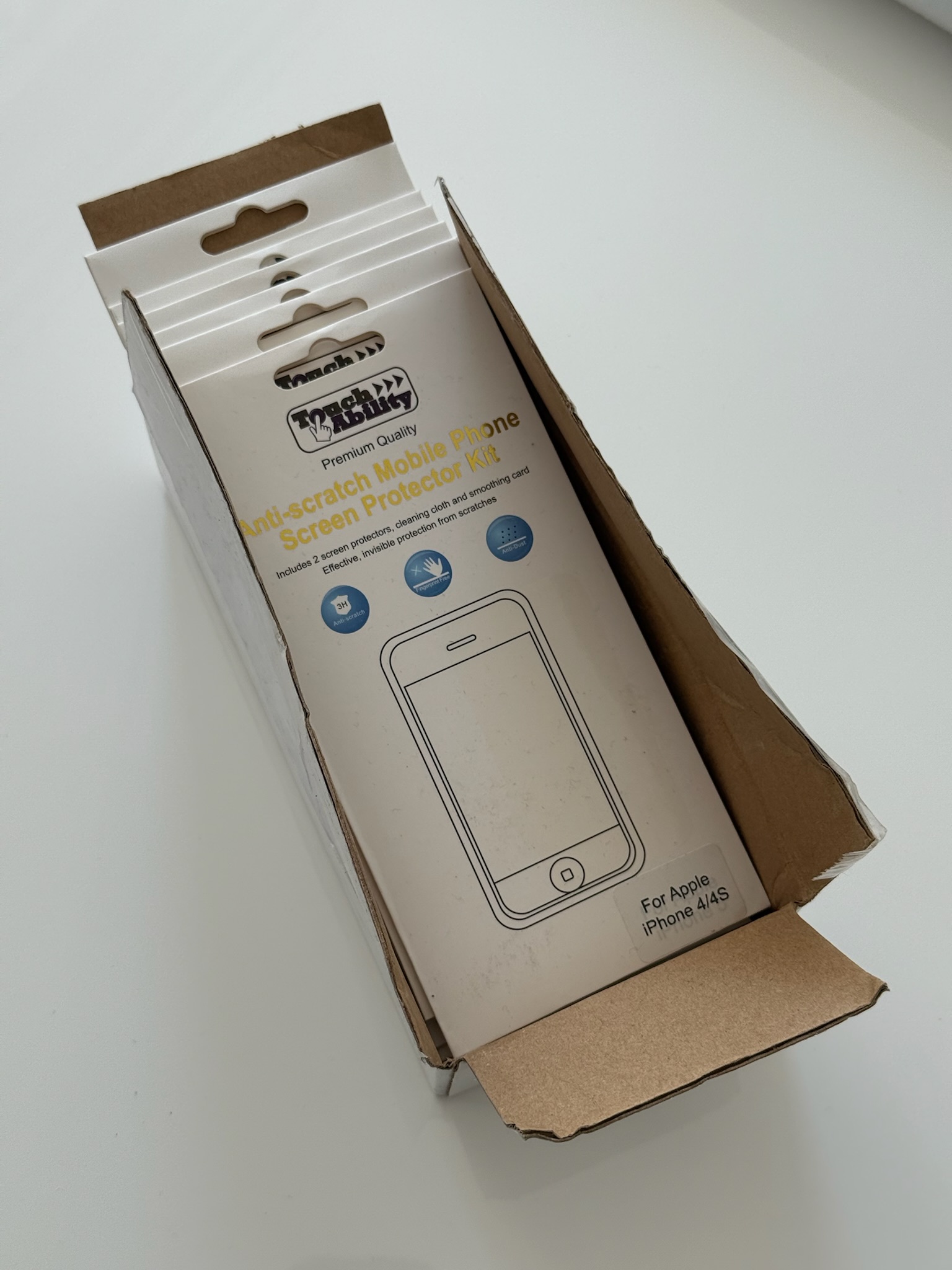 iPhone 4/4S Anti-scratch Screen Protector Kit