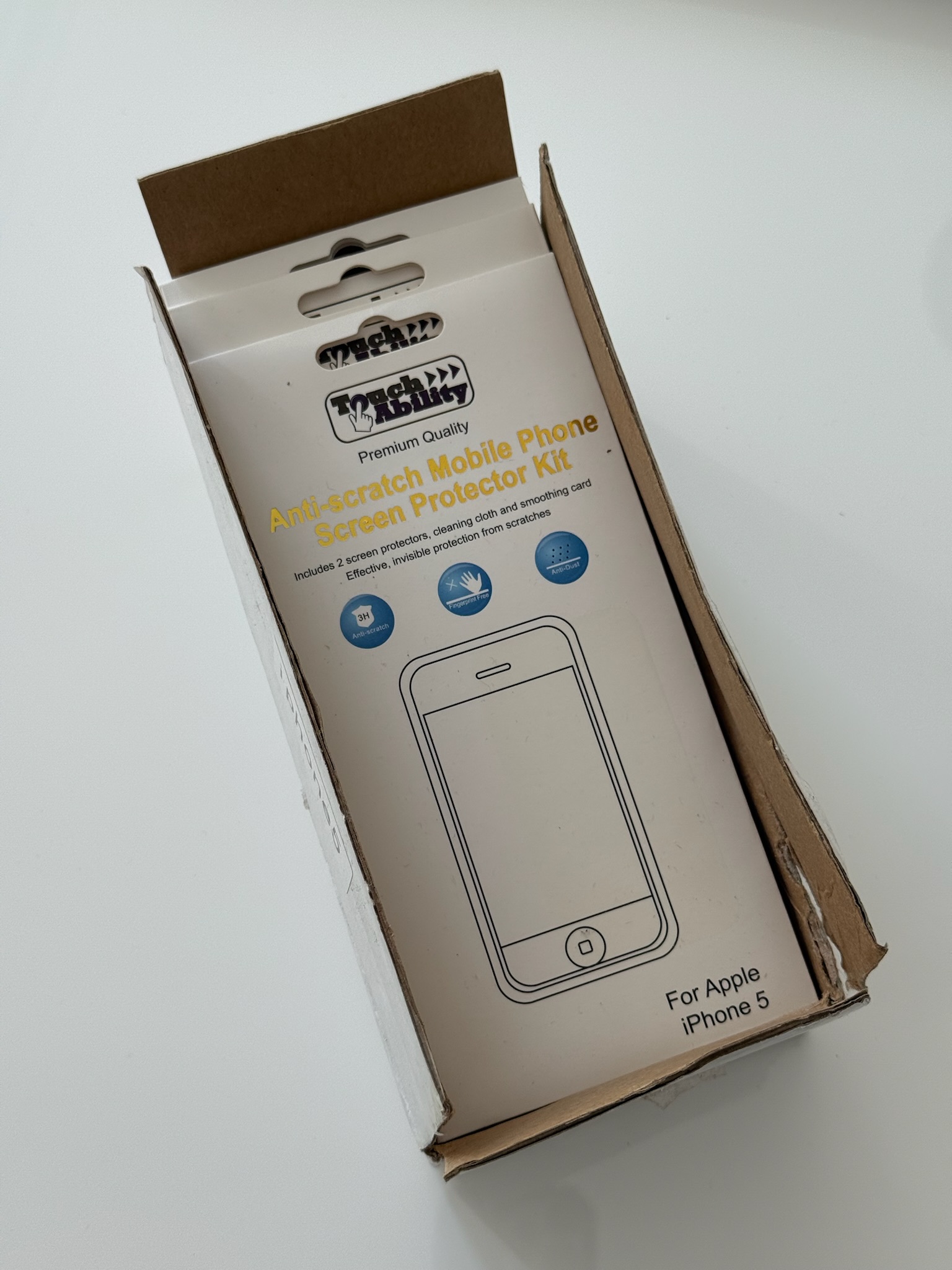 iPhone 5/5C/5S Anti-scratch Screen Protector Kit