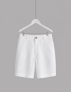Wholesale Jot Lot of 10 Men's Club 826 White Linen Shorts - S-XXL