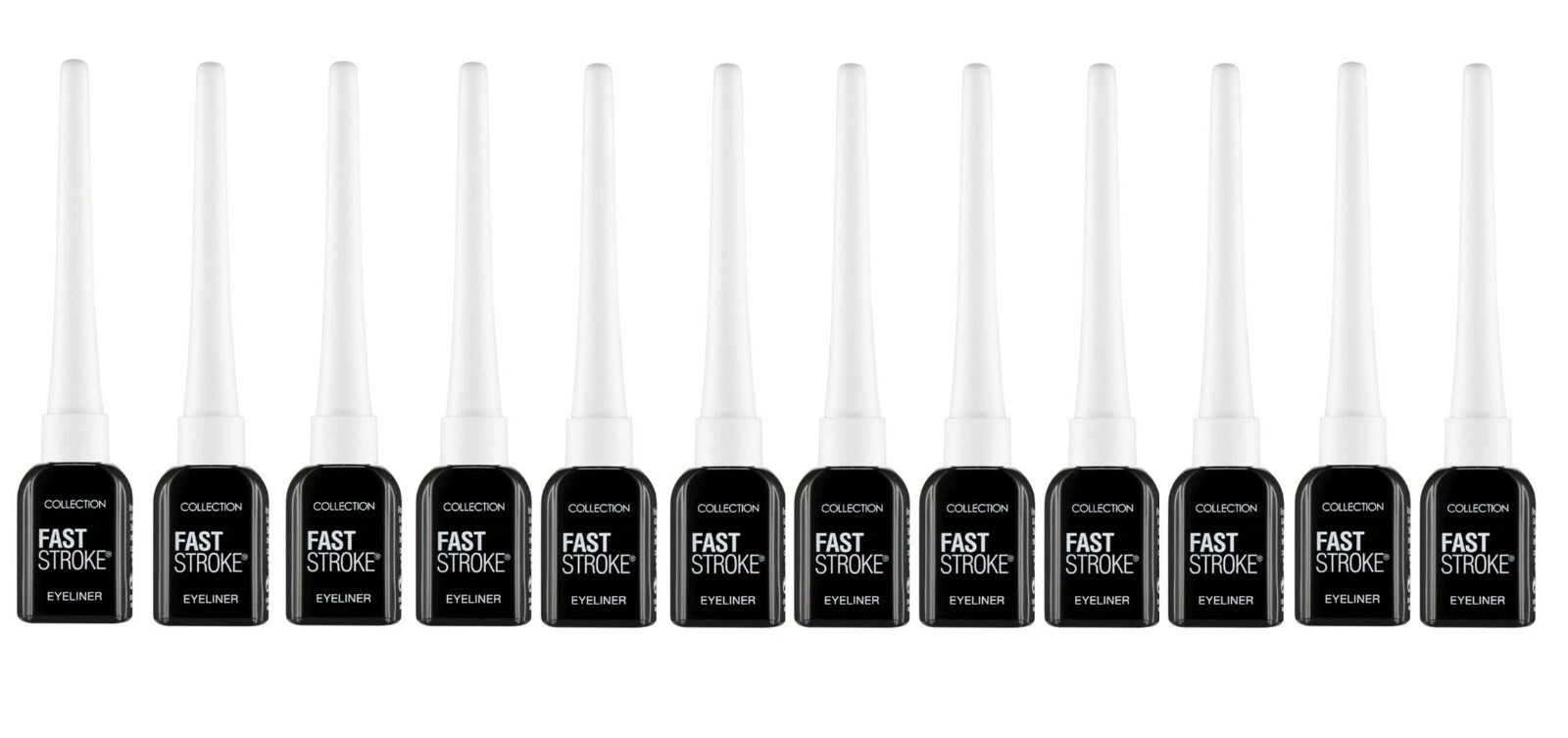 48 x Collection Fast Stroke Eye Liner | WHITE |