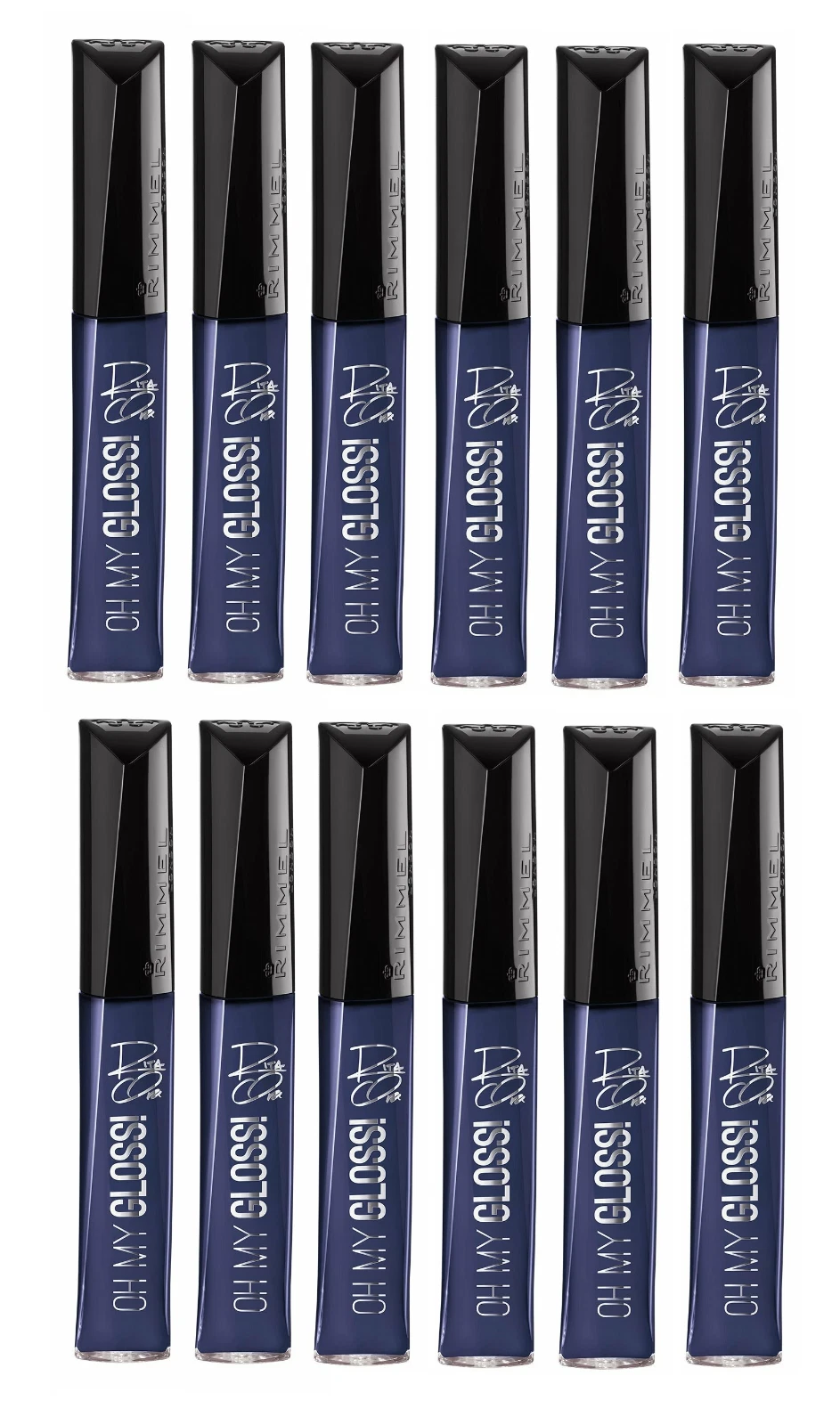 24pcs Loreal Rita Ora Oh My Gloss Lip Gloss | 1 Shade Moonlight (Blue)