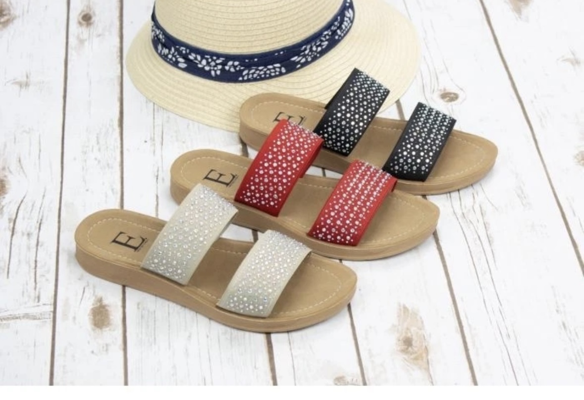 Wholesale-Women Sandals Mixed Styles and Sizes.Full size runs Available-40 Pairs/600 RRP