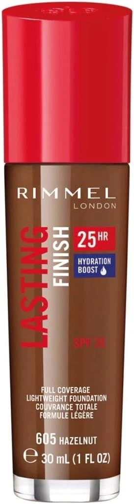 24 Bottles Rimmel Lasting Finish 25 Hour Foundation | 605 Hazelnut | RRP £260