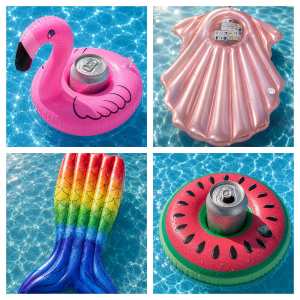 One Off Job Lot of 83 Mixed Summer Inflatables - Mattresses & Beverage Holders!