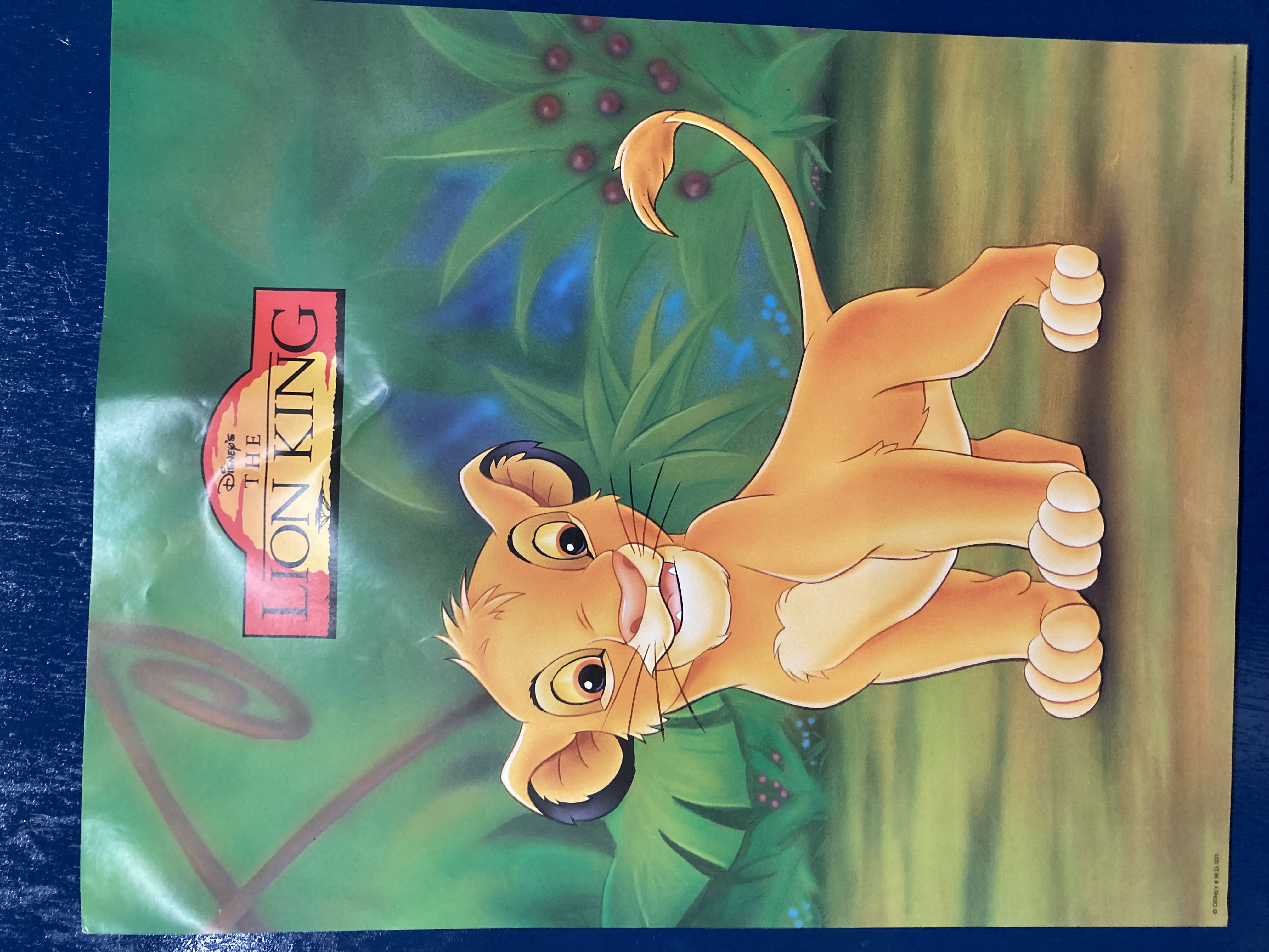 10 Disney posters simba lion king