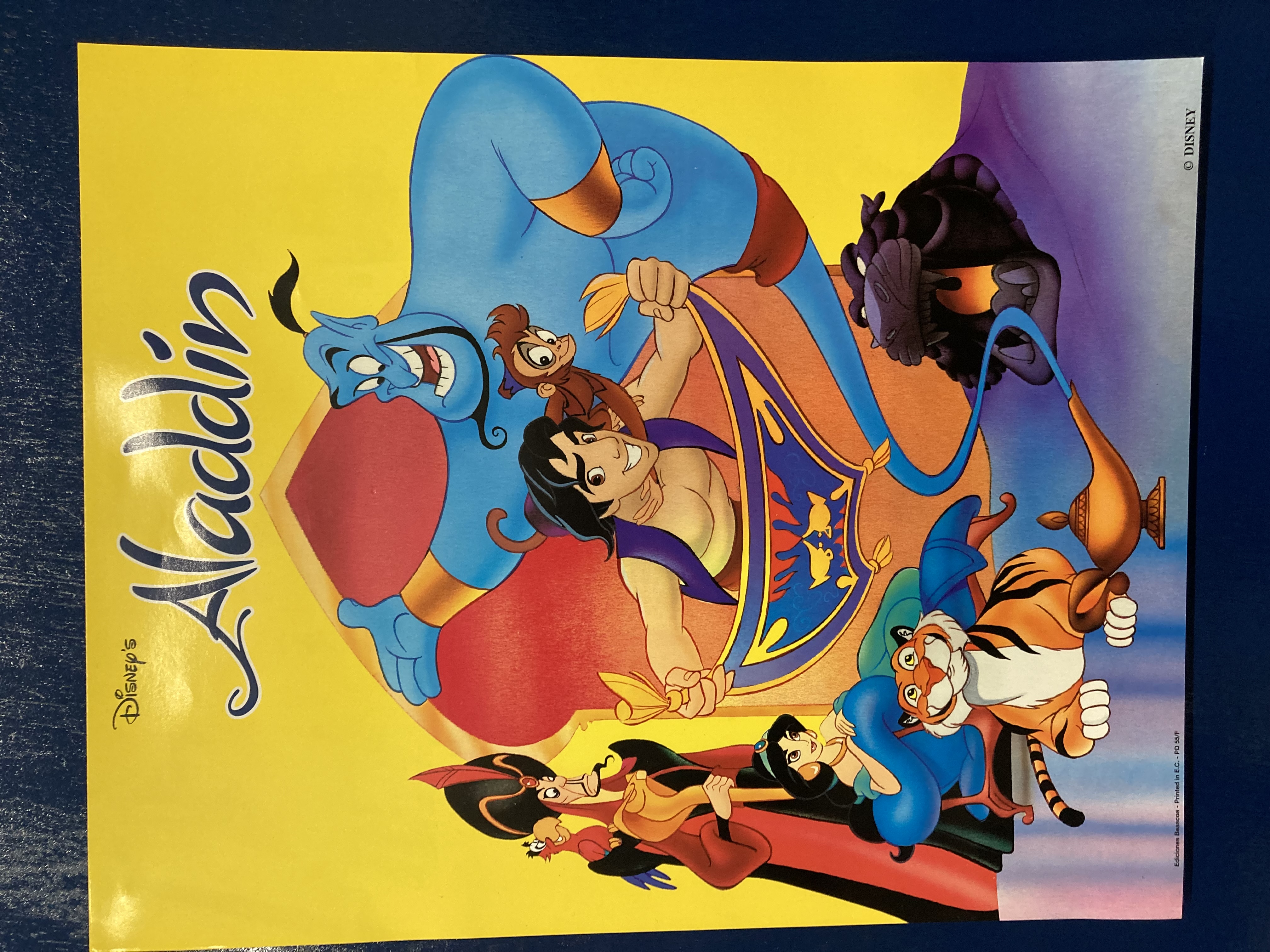 10 large Disney posters 1990s