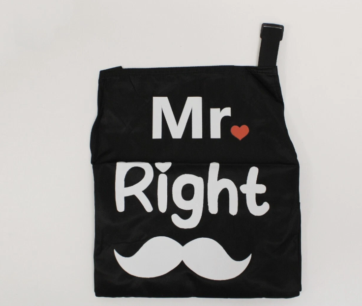 Mr and Mrs novelty Aprons