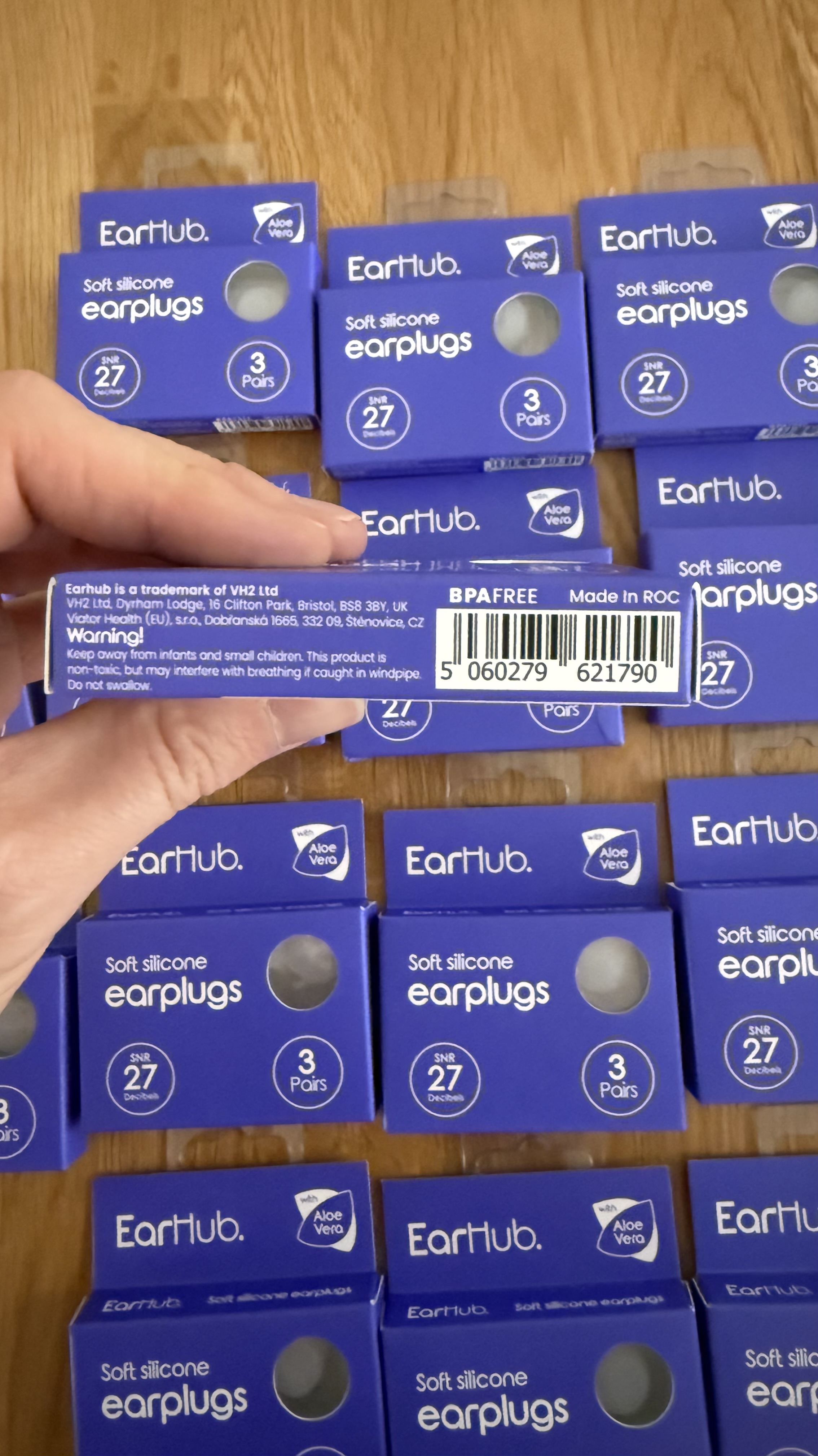 EarHub Earplugs x18