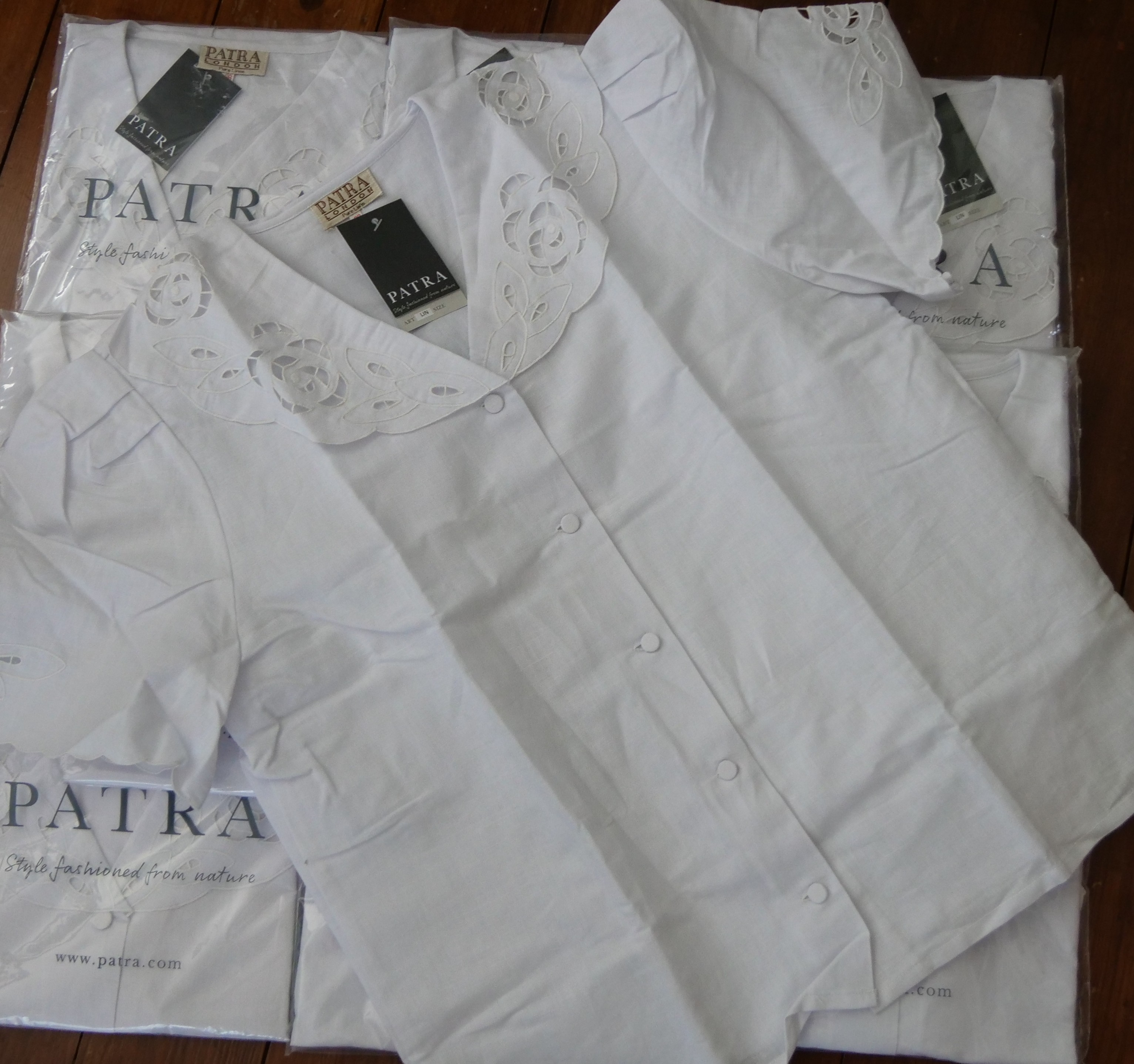 11 x Patra 100% Linen Women's tops Blouses RRP £484