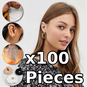 Wholesale Joblot of 100 Women's & Men's DesignB/Design 6 Mixed Jewellery