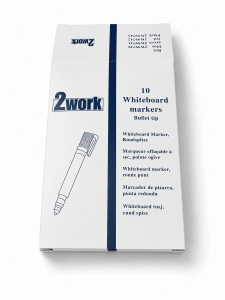 One Off Joblot of 2,880 Mixed Colours 2Work Whiteboard Markers
