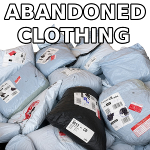 Wholesale Job lot of 25 Abandoned Clothing Parcels - Mystery Unopened Items