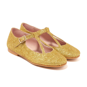 Wholesale Job Lot of 6 The Eugens Girl's Simone Glitter Mary Jane Shoes