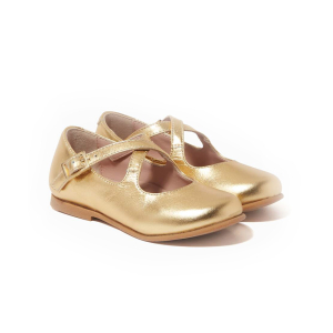 Wholesale Job Lot of 7 The Eugens Girl's Dorothy Gold Mary Jane shoes
