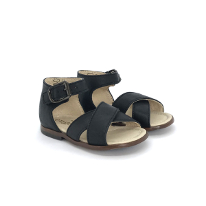 Wholesale Job Lot of 4 The Eugens Girl's Athina Noir Sandals