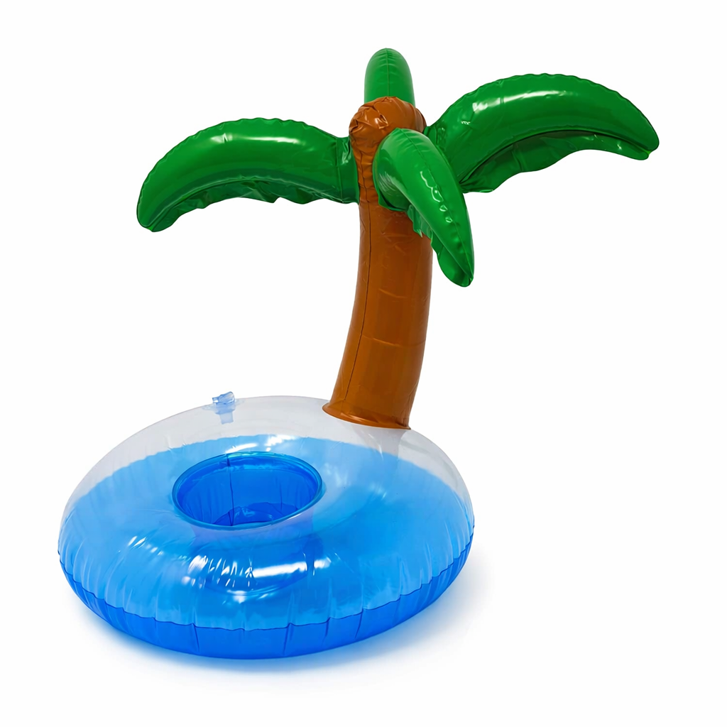 504 x Inflatable Cup Holder - Palm Tree