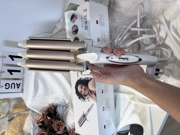 50x Triple Barrel Hair Curling Wands – New Boxed