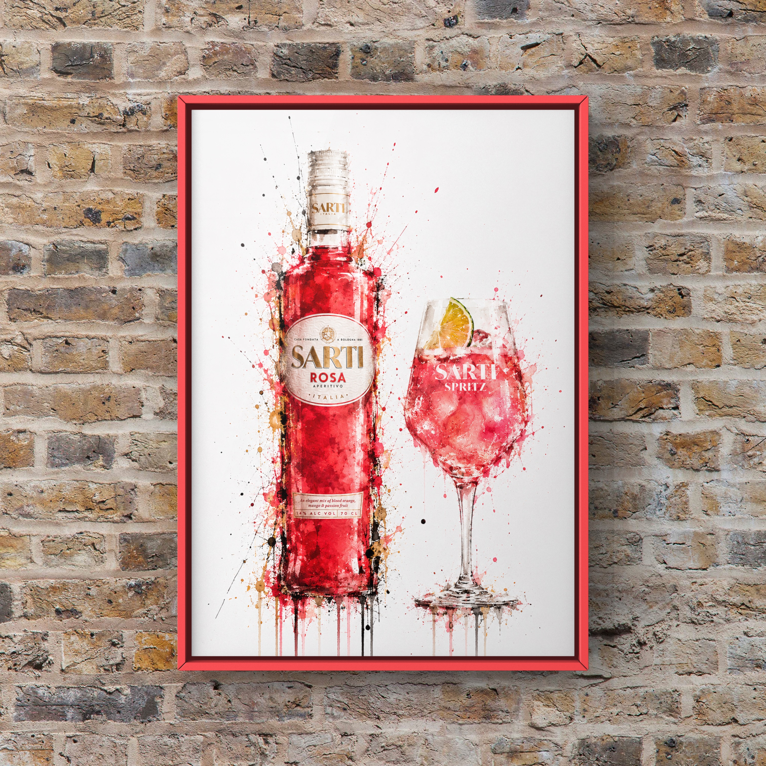 A4 Sarti Spritz Art Print (10 Pack)