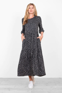 One Off Job Lot of 8 Brakeburn Women's Spotty Jersey Dresses