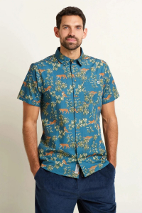 One Off Job Lot of 6 Brakeburn Botanical Tiger Shirt