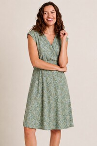 Wholesale Job Lot of 11 Brakeburn Green Ditsy Print Cotton Dress (8-18)