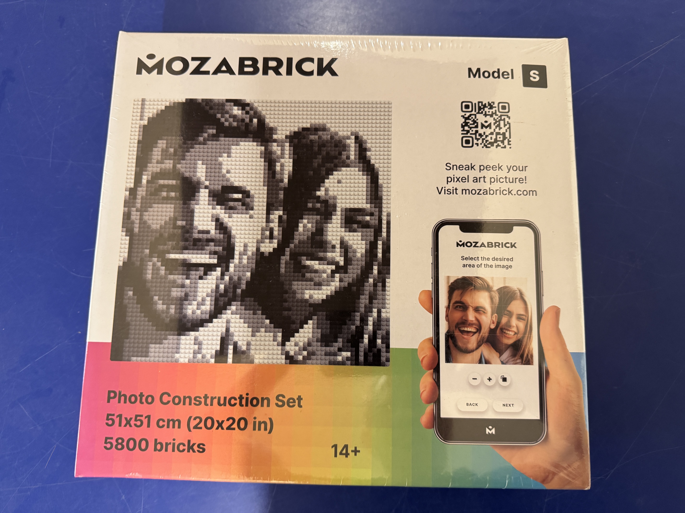 Mozabrick Photo Construction Sets – Model S ( 140 units)