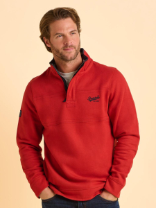 One Off Job Lot of 4 Brakeburn Heritage Quarter Zip Sweatshirt (S-L)