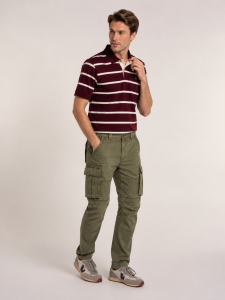 Wholsale Job Lot of 5 Brakeburn Mens Khaki Cargo Trousers (30-38)