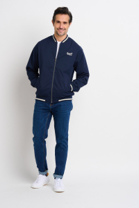 One Off Job Lot of 17 Brakeburn Men's Navy Bomber Jacket