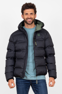 Wholesale Job Lot of 7 Brakeburn Men's Black Puffer Jackets (M-XXL)