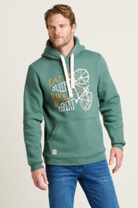 Job Lot of 12 Brakeburn Men's Green Bike Hoodie
