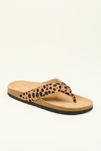 Job Lot of 4 Pairs of Brakeburn Women's Animal Spot Sandals