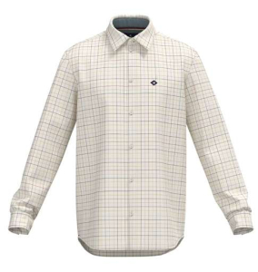 One Off Job Lot of 2 Brakeburn Men's Cream Checked Shirts (M & XL)