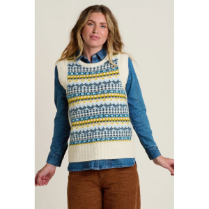 Job Lot of 2 Brakeburn Women's Fairisle Knitted Vests (UK 8 & 18)