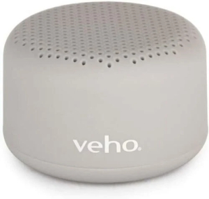 Wholesale Lot of 5 Veho MX Light Grey Bluetooth Speakers - Grade A1