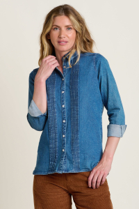 Wholesale Job Lot of 9 Brakeburn Women’s Blue Seatown Denim Blouses (8-20)