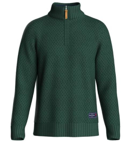 Job Lot of 13 Brakeburn Men's Green Quarter Zip Jumpers