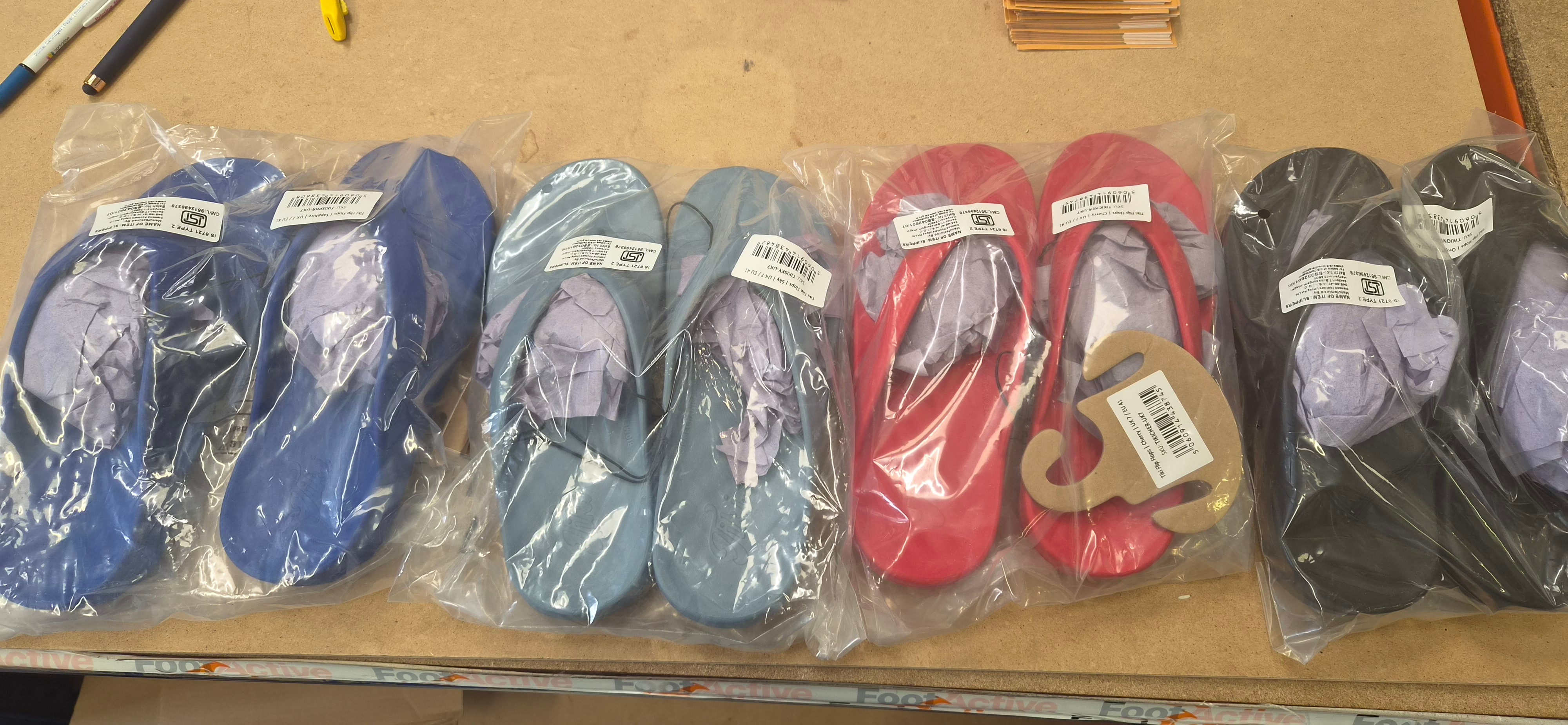 6,367 Brand-New Arch Support Flip-Flops | Mixed Sizes