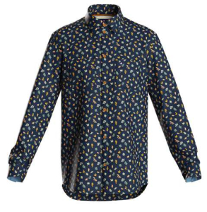 Job Lot of 10 Brakeburn Men's Leaf Shirt (AW24)