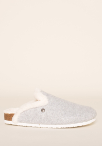 Job Lot of 19 Brakeburn Women's Light Grey Felt Slipper (AW21)