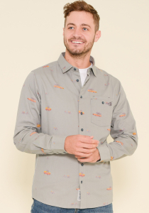 One Off Job Lot of 4 Brakeburn Men's Road Trip Shirt (M-XXL)