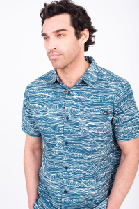 One Off Job Lot of 7 Brakeburn Men's Wave Short Sleeve Shirt (XS)