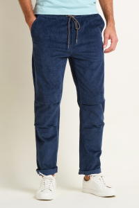 3 x Brakeburn Men's Navy Corduroy Trousers | SS24