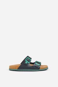3 x Brakeburn Women's Black Kelly Pop Sandals | SS23