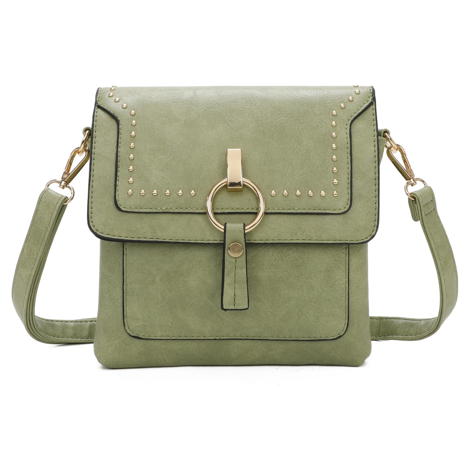 Mix 40pcs -Soft PU Medium Two Compartment Cross Body Bag Shoulder Bag-9125