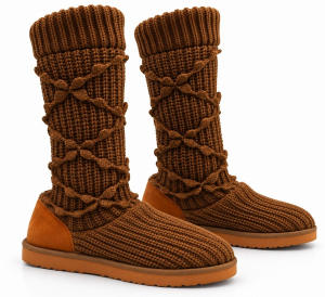 Wholesale Job Lot of 10 Voi Jeans Women’s Dendera Knitted Boots (Size 3-8)
