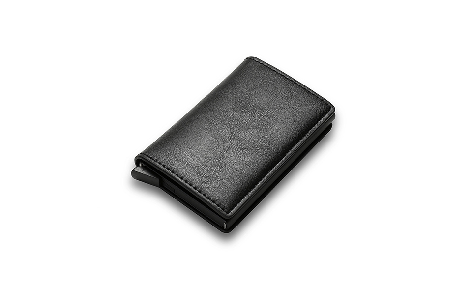 RFID Blocking Pop-Up Card Wallets – Slim Aluminium Card Holders – 101 Units