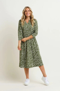 Wholesale Job Lot of 10 Brakeburn Women’s Orchard Leaf Midi Dresses (8-18)