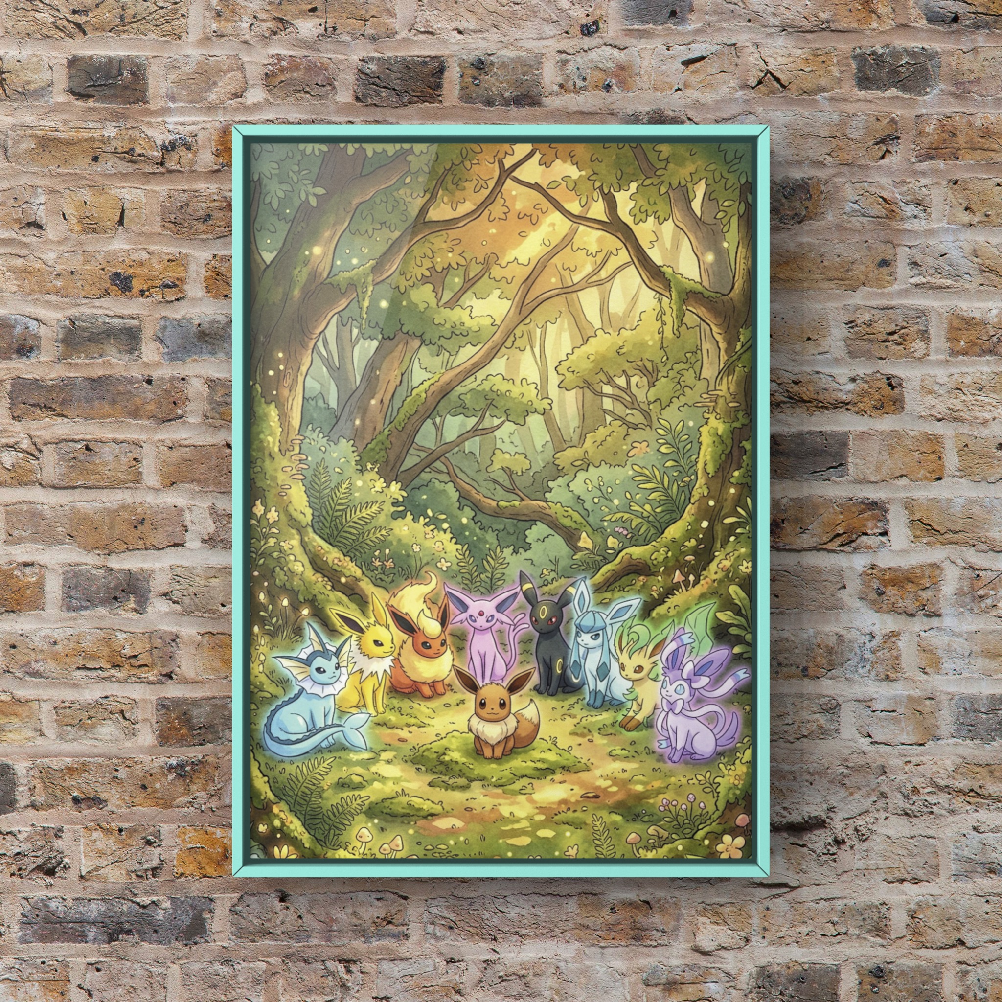 A4 Eeveelution Art Print - Pokemon - 10 Pack Individually Packaged & Ready for Retail