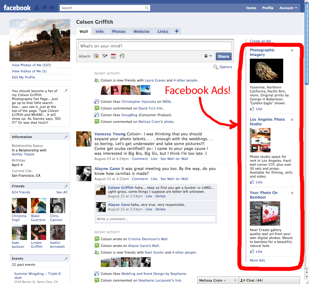 Image result for targeted advertising on facebook